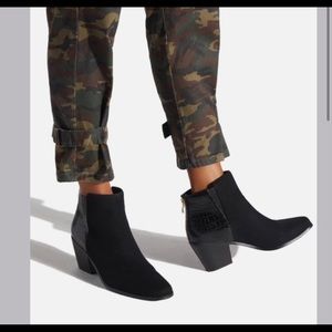 Black Heeled Ankle Booties